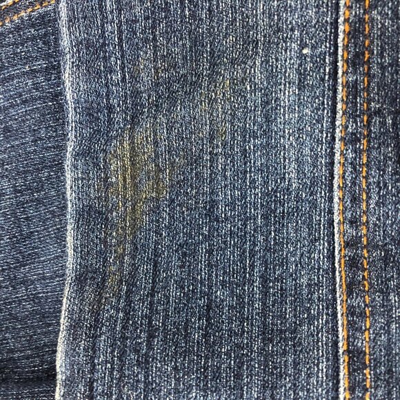 Coogi Denim Jacket Teen Youth Catch The Buzz Bumblebee Red Yellow Size XL - Picture 11 of 12